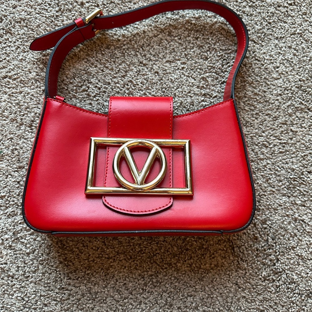 Valentino by Mario Valentino Kai Super V Shoulder Bag
